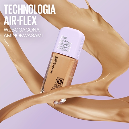 MAYBELLINE NEW YORK SuperStay Lumi-Matte lekki podkład dla długotrwałego efektu