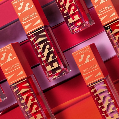MAYBELLINE NEW YORK Sunkisser Matte tekutá tvářenka s matným efektem