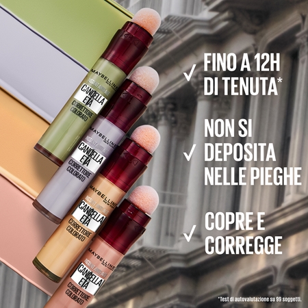 MAYBELLINE NEW YORK Il Cancella Età Instant Anti Age Eraser correttore liquido con applicatore in spugna