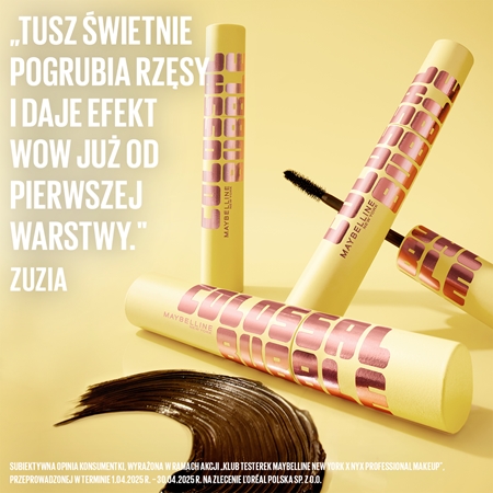 MAYBELLINE NEW YORK Colossal Bubble tusz pogrubiający