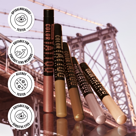 MAYBELLINE NEW YORK Color Tattoo 24 HR oční stíny a tužka na oči