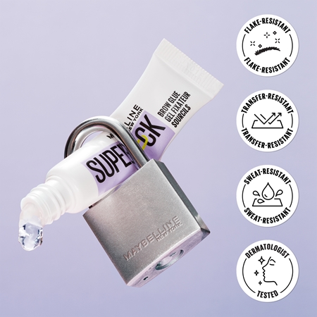 MAYBELLINE NEW YORK Super Lock fiksavimo gelis antakiams