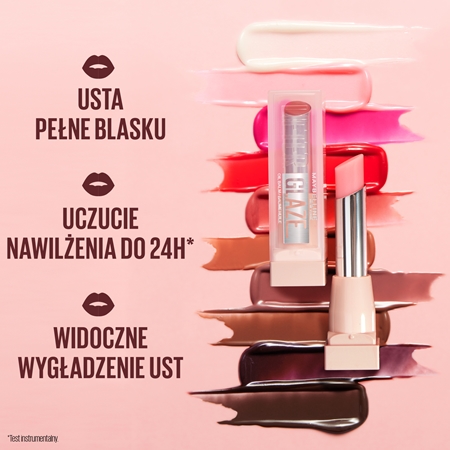 MAYBELLINE NEW YORK Lifter Glaze intensywnie nawilżający balsam do ust z wysokim połyskiem