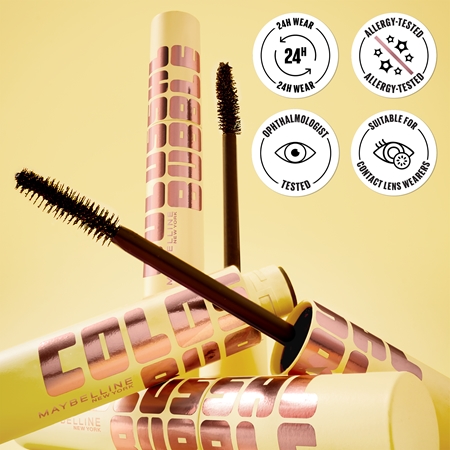 MAYBELLINE NEW YORK Colossal Bubble Wasserbeständige Wimperntusche für mehr Volumen