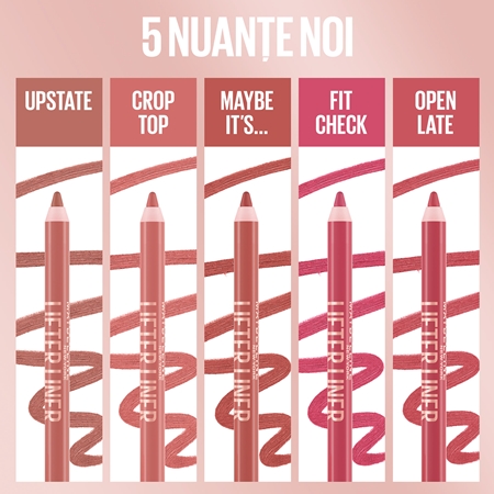 MAYBELLINE NEW YORK Lifter Liner creion contur buze cu efect de hidratare