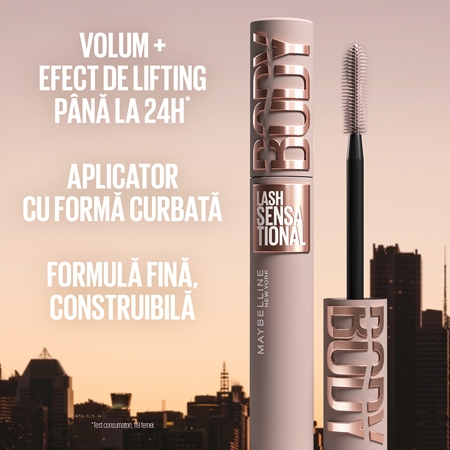 MAYBELLINE NEW YORK Lash Sensational Body mascara pentru volum