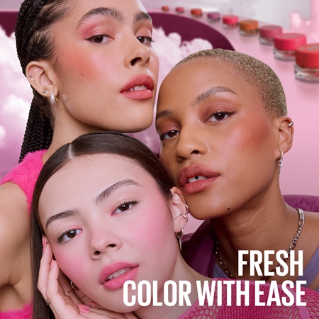 MAYBELLINE NEW YORK CloudTopia matt cream blusher for lips and cheeks