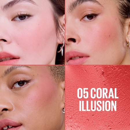 MAYBELLINE NEW YORK CloudTopia blush in crema matte per labbra e guance