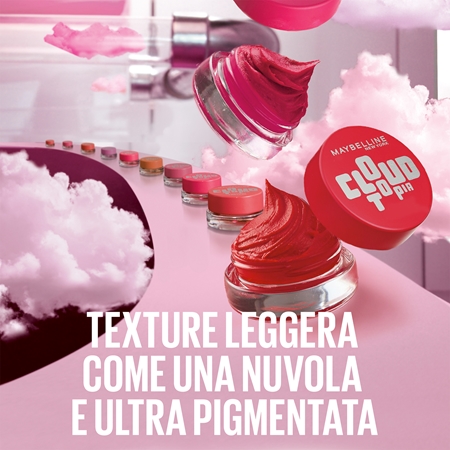 MAYBELLINE NEW YORK CloudTopia blush in crema matte per labbra e guance