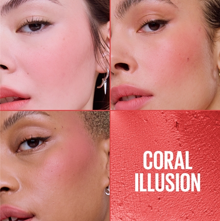 MAYBELLINE NEW YORK CloudTopia blush mat cremos buze si obraz