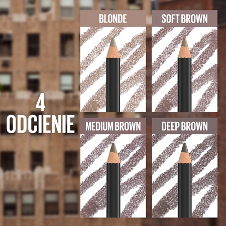 MAYBELLINE NEW YORK Quick Shaper precyzyjna kredka do brwi ze szczotką