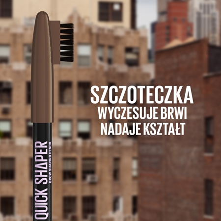 MAYBELLINE NEW YORK Quick Shaper precyzyjna kredka do brwi ze szczotką