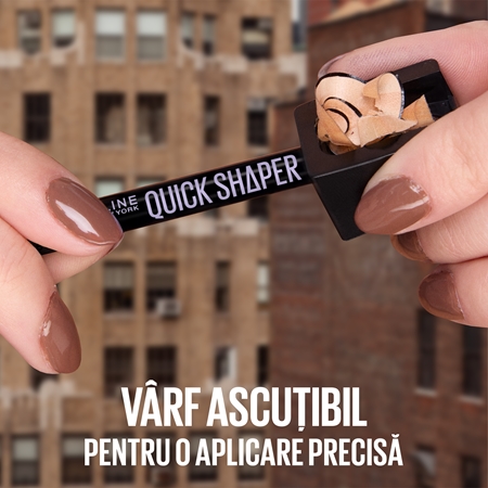 MAYBELLINE NEW YORK Quick Shaper creion sprâncene precise cu pensula