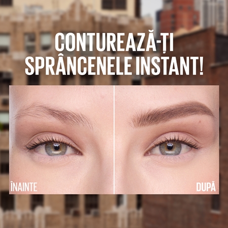 MAYBELLINE NEW YORK Quick Shaper creion sprâncene precise cu pensula