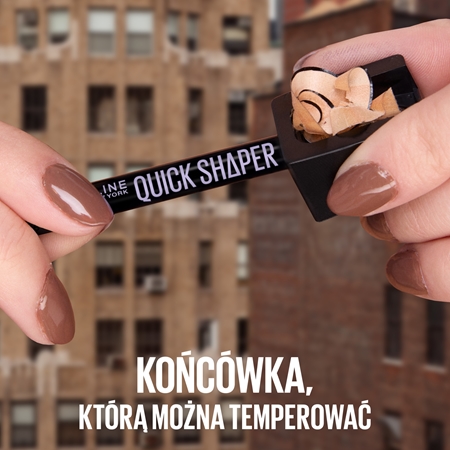 MAYBELLINE NEW YORK Quick Shaper precyzyjna kredka do brwi ze szczotką