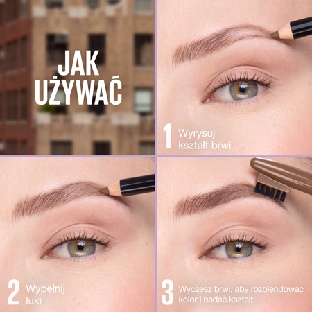MAYBELLINE NEW YORK Quick Shaper precyzyjna kredka do brwi ze szczotką