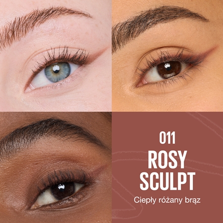 MAYBELLINE NEW YORK Sculpting Stix automatyczna kredka do powiek z pędzelkiem