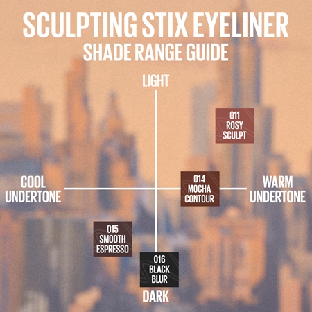 MAYBELLINE NEW YORK Sculpting Stix Automatic Eyeliner with brush
