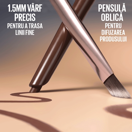 MAYBELLINE NEW YORK Sculpting Stix dermatograf automat cu pensula