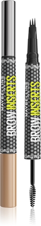 MAYBELLINE NEW YORK Brow Inserts μαρκαδόρος για τα φρύδια με βούρτσα 2 σε1