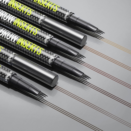 MAYBELLINE NEW YORK Brow Inserts fix na obočie s kefkou 2 v 1
