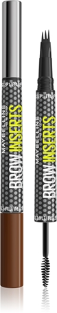 MAYBELLINE NEW YORK Brow Inserts Eyebrow Pen with 2-in-1 brush