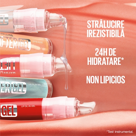MAYBELLINE NEW YORK Lifter Gel ulei pentru buze pentru o stralucire puternica