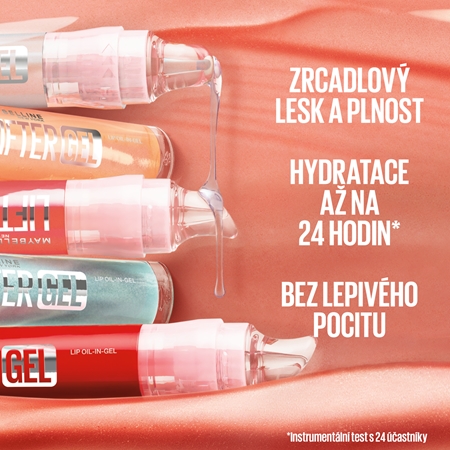 MAYBELLINE NEW YORK Lifter Gel huile à lèvres pour une brillance éclatante