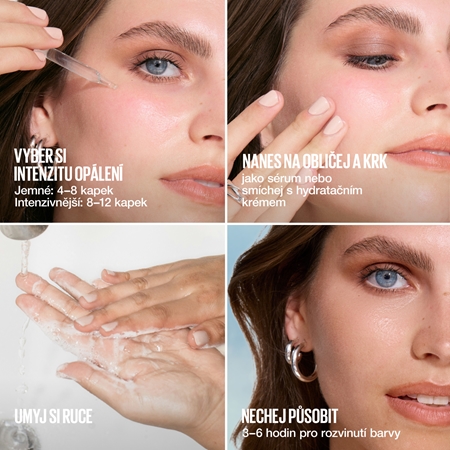 MAYBELLINE NEW YORK Summer Shot samoopalovací kapky na obličej
