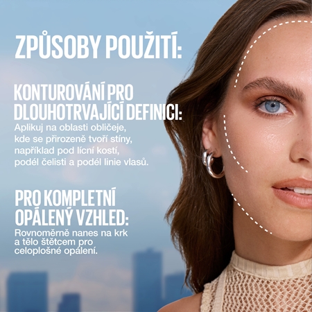 MAYBELLINE NEW YORK Summer Shot samoopalovací kapky na obličej