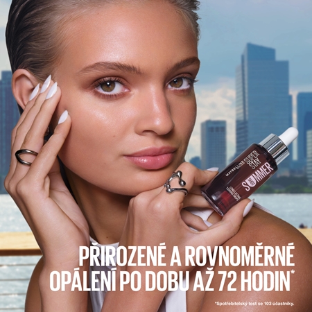 MAYBELLINE NEW YORK Summer Shot samoopalovací kapky na obličej