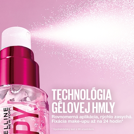 MAYBELLINE NEW YORK Grippy Setting Mist fixačný sprej na make-up