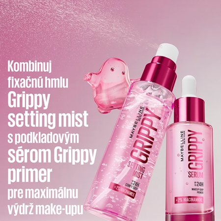 MAYBELLINE NEW YORK Grippy Setting Mist fixačný sprej na make-up