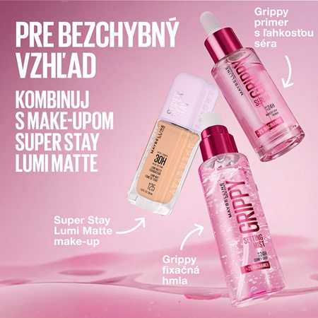 MAYBELLINE NEW YORK Grippy Setting Mist fixačný sprej na make-up