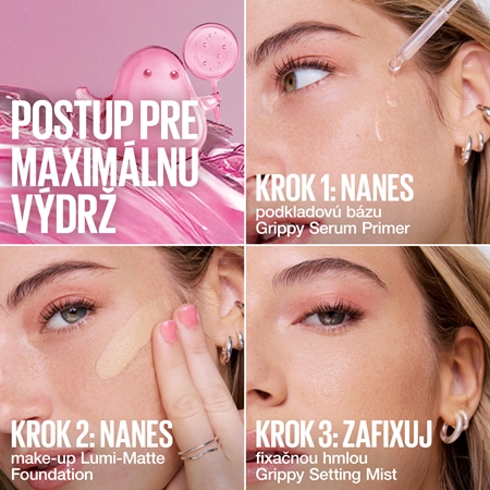 MAYBELLINE NEW YORK Grippy Setting Mist fixačný sprej na make-up