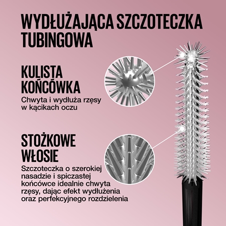 MAYBELLINE NEW YORK Lash Sensational Sky Tubes długotrwały tusz do rzęs do przedłużania rzęs