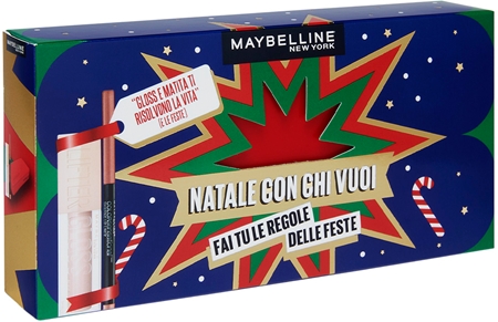 MAYBELLINE NEW YORK Natale Con Chi Vuoi coffret para rosto