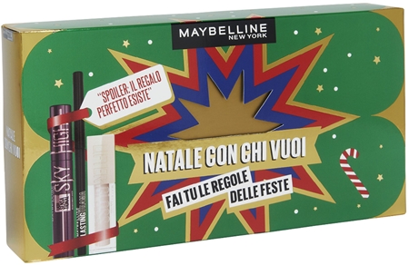 MAYBELLINE NEW YORK Natale Con Chi Vuoi coffret para rosto e olhos