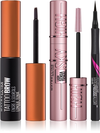 MAYBELLINE NEW YORK Make-Up Set set za zvýhodněnou cenu na oči a obočí Medium Brown