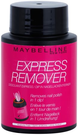 Maybelline Express Remover Nail Polish Remover without Acetone |  