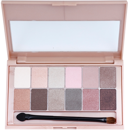 MAYBELLINE NEW YORK The Blushed Nudes Lidschatten-Palette