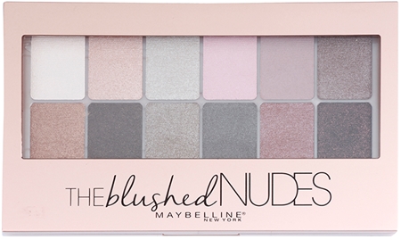 MAYBELLINE NEW YORK The Blushed Nudes Lidschatten-Palette