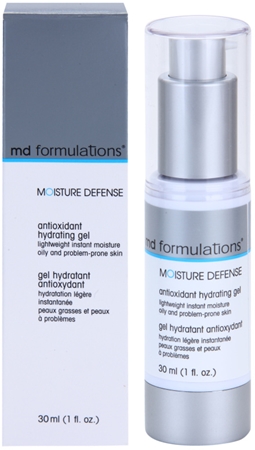 MD Formulations Moisture Defense hydratační gel pro mastnou a ...