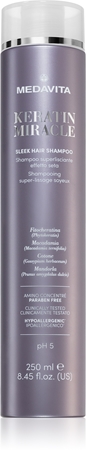 Medavita Keratin Miracle Sleek Hair Shampoo šampon za glajenje las
