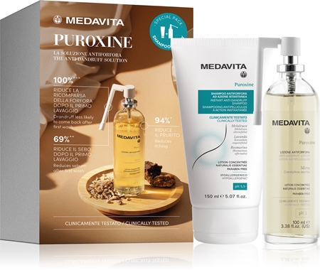 Medavita Puroxine Anti-Dandruff Set Gift Set for dandruff