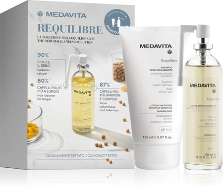 Medavita Requilibre Sebum-Balancing Set Dāvanu komplekts matiem