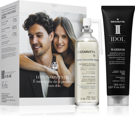Medavita Lotion Concentrèe Homme darilni set (za lase in lasišče) za moške