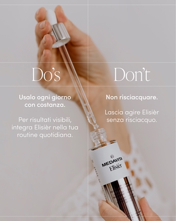 Medavita Elisiér Fortifying And Regenerating Hair Serum siero rinforzante per capelli