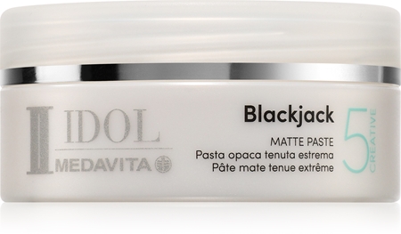 Medavita IDOL BlackJack Matte Paste styling paste for very strong hold for hair