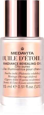 Medavita Huile d'Étolle Radiance Revealing Oil olejek rozświetlający do nabłyszczania i zmiękczania włosów